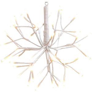 Kerstverlichting lichtbol - 40 cm - verlichte figuren - vuurwerk