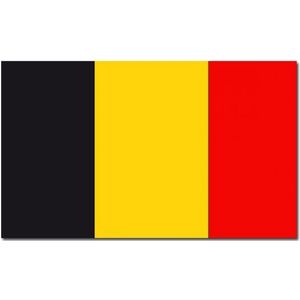 Gevelvlag/vlaggenmast vlag Belgie 90 x 150 cm