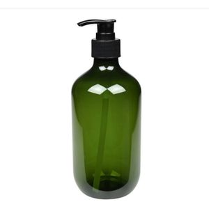 Benson Zeepdispenser - groen - 500 ml - zeeppompje - D7 x H19 cm