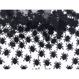 30 gram Halloween spinnen confetti zwart