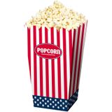 32x Amerikaanse bioscoop popcorn bakjes 16 cm