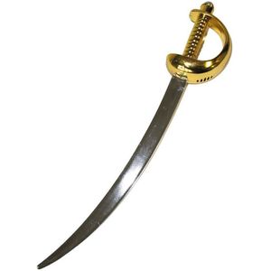 Krom piraten zwaard 57 cm