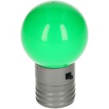 Koelkast magneten met LED lamp groen 4,5 cm