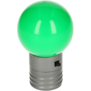 Koelkast magneten met LED lamp groen 4,5 cm