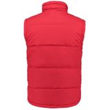 Winddichte bodywarmers rood voor heren