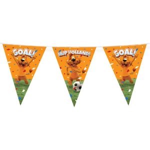 Loeki de Leeuw Hup Holland vlaggenlijn oranje 10 meter