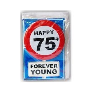 Verjaardagskaart 75 jaar