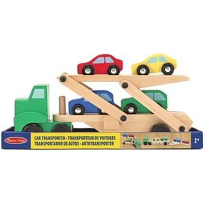 Houten auto transportwagens