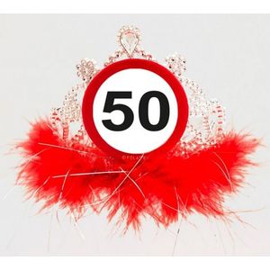 50 jaar thema diadeem