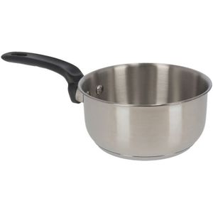 Rvs steelpan/sauspan van 14 cm