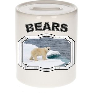 Dieren liefhebber ijsbeer spaarpot - ijsberen cadeau