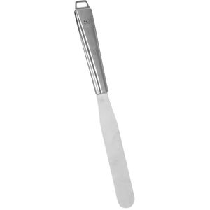 5Five Keukengerei bakspatel/bakspaan - zilver rvs - 29 x 2.5 cm