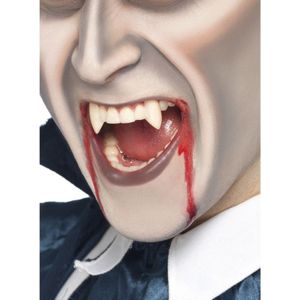 Vampier/Dracula schmink set met neptanden en bloed
