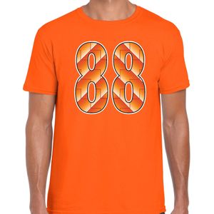 1988 EK  / Nederlands elftal supporter t-shirt oranje voor heren