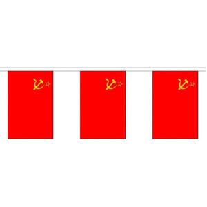 Stoffen vlaggenlijn USSR 3 meter