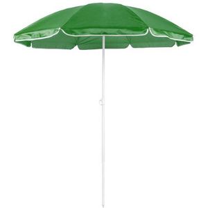 Voordelige strandparasol groen 150 cm diameter