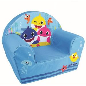 Baby Shark kinderstoel/kinderfauteuil voor peuters 33 x 52 x 42 cm