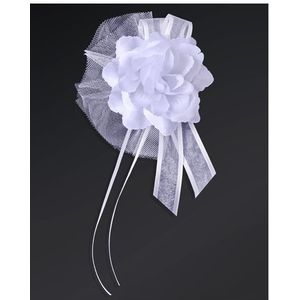 4x stuks Bruiloft antenne versiering linten wit (cadeaus & gadgets) | € 10  bij Fun-en-feest.nl | beslist.nl