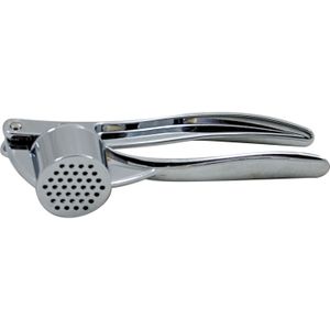 Cosy &amp; Trendy Knoflookpers Chroom - Top kwaliteit - zilver kleur - 17 cm