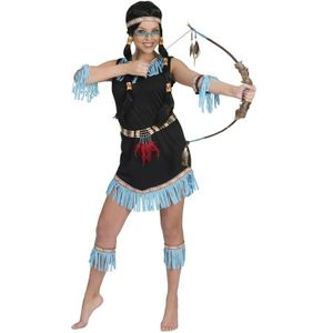 Indianen verkleed jurkje Amadahy voor dames