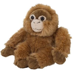 Pluche kleine Orang Utan aap knuffel van 15 cm