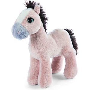 Nici Paard/Pony Pluche Knuffel - Beige - 16 cm