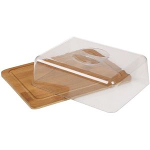 Kaasdoos/kaasplank met deksel 25 x 20 cm