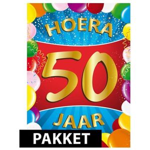 Versierings pakket 50 jaar