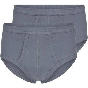 Beeren heren slip ondergoed katoen donker grijs klassiek 6-pack Maat M