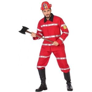 Brandweer uniform kostuum voor heren