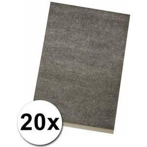 Carbon overtrek papier A-4 formaat 20 stuks