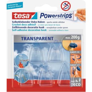 Powerstrips Deco haken Tesa 10 stuks