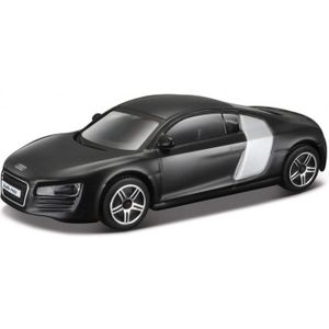 Speelgoedauto Audi R8 zwart 1:43/10 x 4 x 3 cm