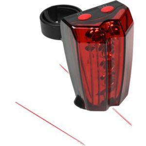 Benson Fietsverlichting - achterlicht - met laser - op batterij