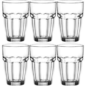 Set van 18x stuks tumbler waterglazen/drinkglazen transparant 360 ml