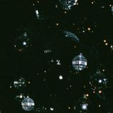 Othmar Decorations disco kerstballen - 2x - zilver - 10 cm - kunststof