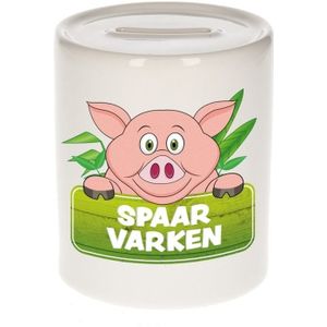 Spaarpot van de spaar varken Pinky 9 cm