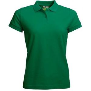 Dames poloshirtjes gras groen