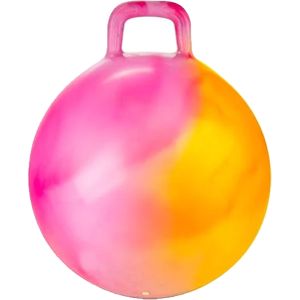 Skippybal marble - oranje/roze - D45 cm - buitenspeelgoed voor kinderen