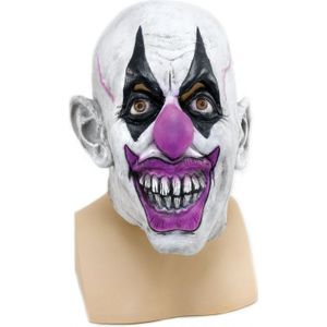 Halloween Enge clown masker voor volwassenen