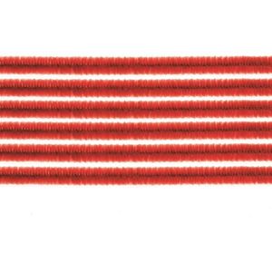 Chenilledraad - 10x - rood - 50 cm - hobby/knutsel materialen