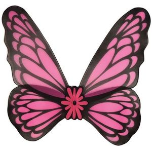 Verkleed vleugels vlinder roze volwassenen