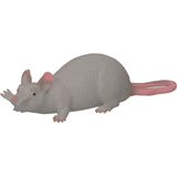 John Toy - Speelgoed Halloween decoratie kunststof rat 28 cm