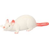 John Toy - Speelgoed Halloween decoratie kunststof rat 28 cm