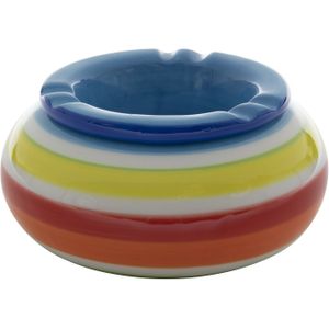 Dolomite keramiek storm asbak blauw 11.5 x 6.5 cm