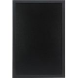 Zwart krijtbord/schoolbord met 5x stiften 40 x 60 cm