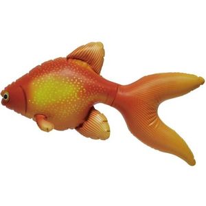 Opblaas goudvis oranje 51 cm
