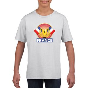 Frankrijk kampioen shirt wit kinderen