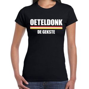 Carnaval Oeteldonk / Den Bosch de gekste t-shirt zwart voor dames