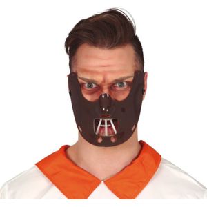 Halloween Bruin horror verkleed masker Hannibal voor volwassenen